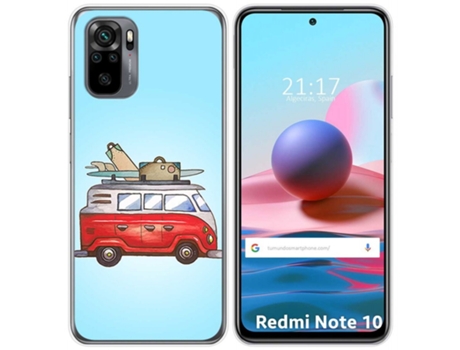 Carcasa Xiaomi Redmi Note 10 / 10S TUMUNDOSMARTPHONE Dibujos Multicolor