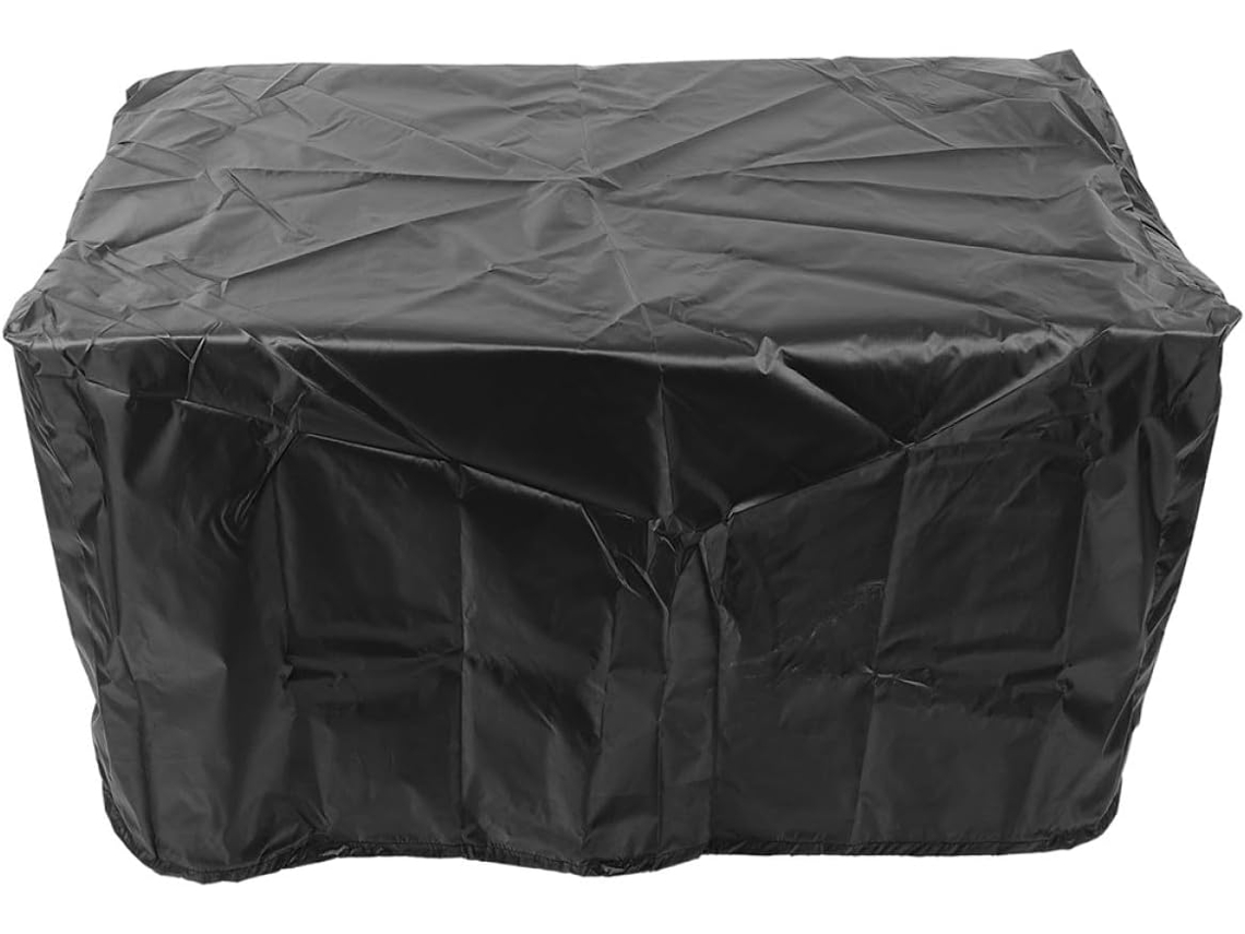 Protector De Cartón Plegable De Tela Oxford Negra, Funda Impermeable Portátil Para Acampar.