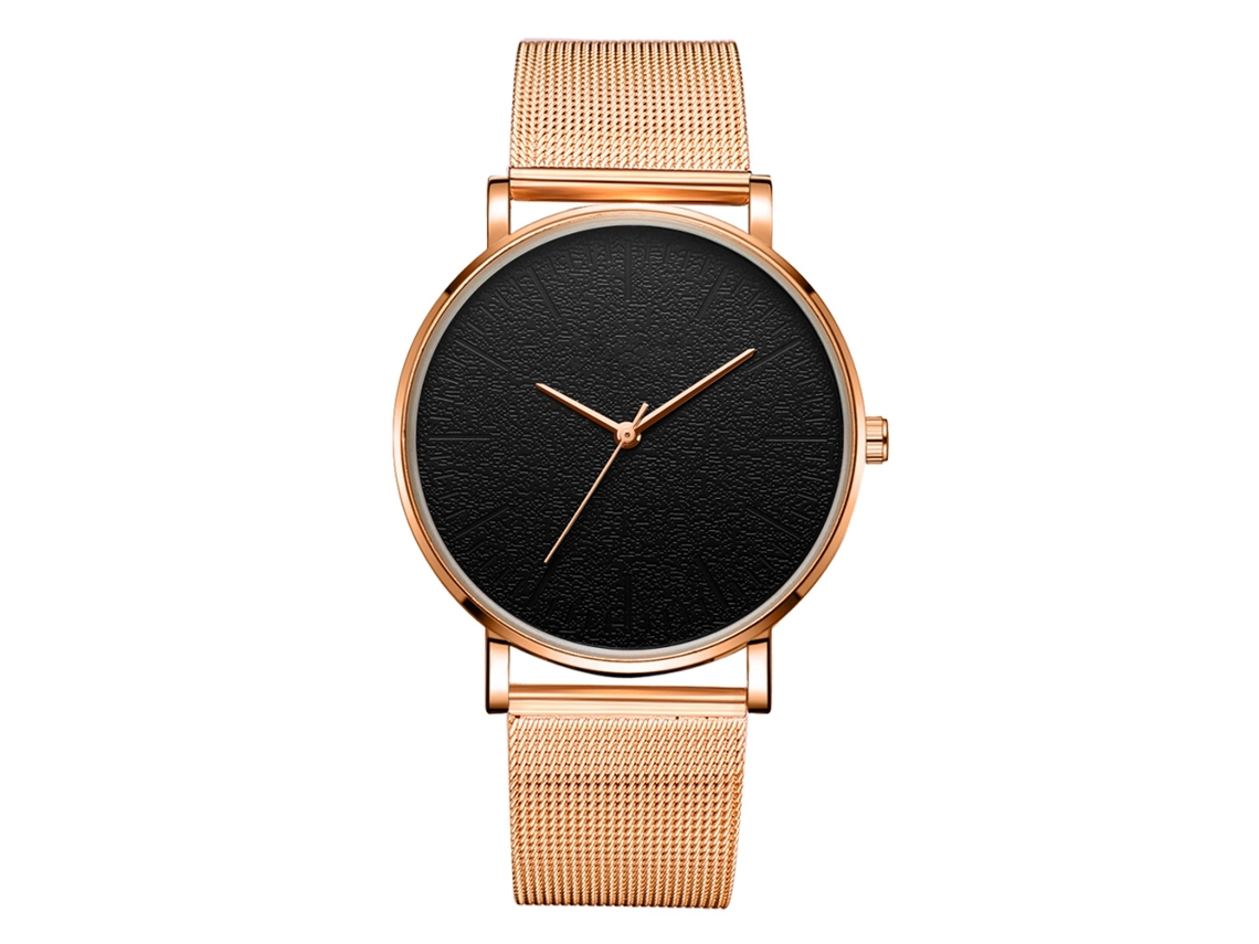Reloj De Moda Casual Unisex Gaiety​ De Cuarzo Con Pulsera De Aleación