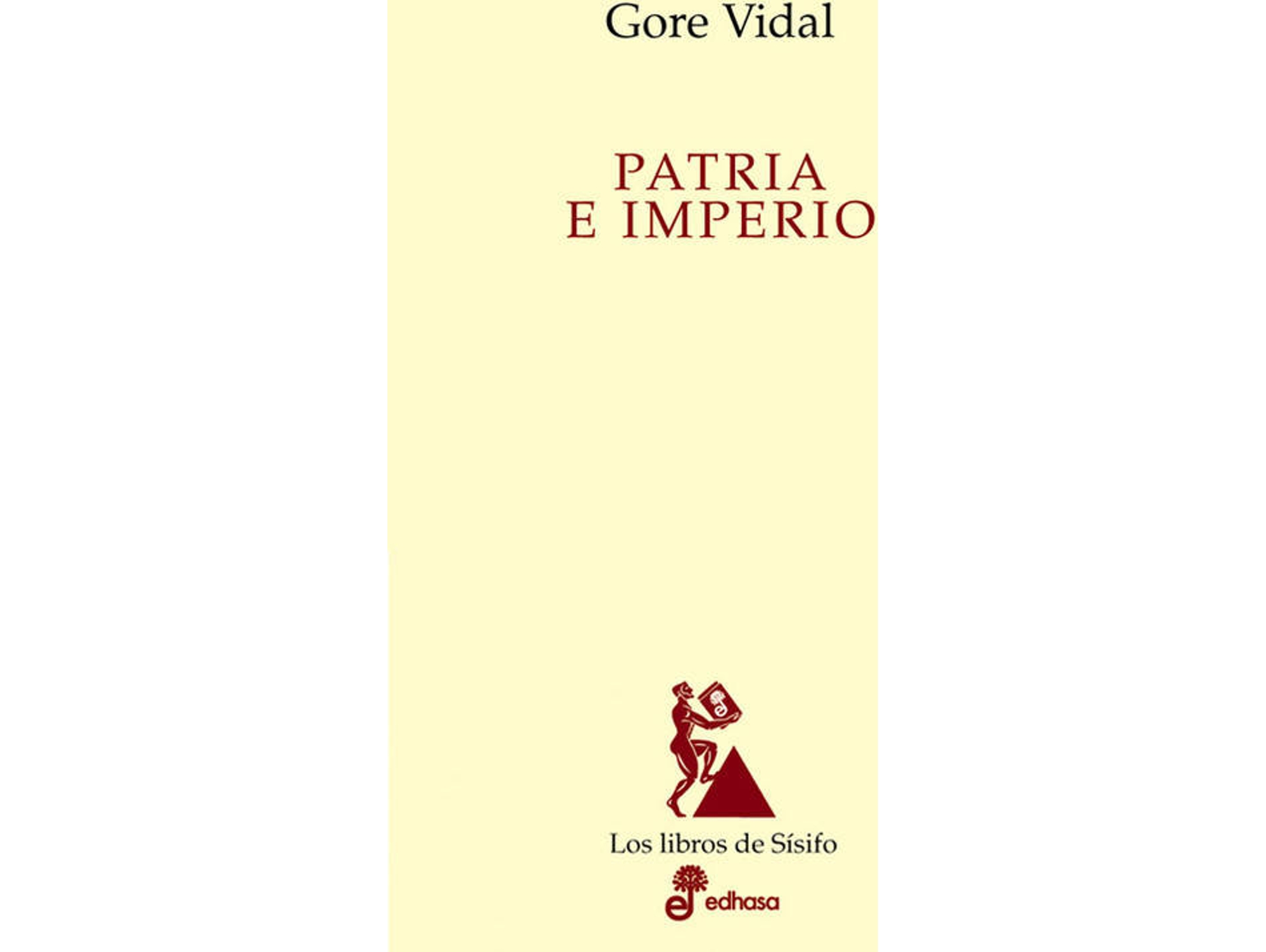 Libro Patria E Imperio de Gore Vidal (Español)
