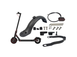 Paragolpes Trasero Compatible Con Xiaomi M365 1s Essential Pro Pro2 Patinete Eléctrico Kit Completo Con Soporte Y Funda Protectora