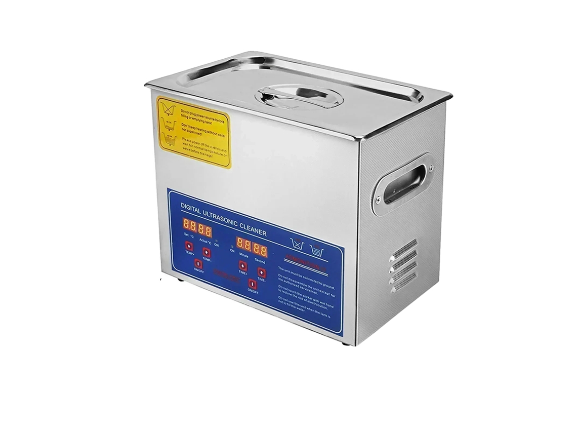 Limpieza ultrasónica, frecuencia de 40 kHz, panel de control digital, 3 L OEM