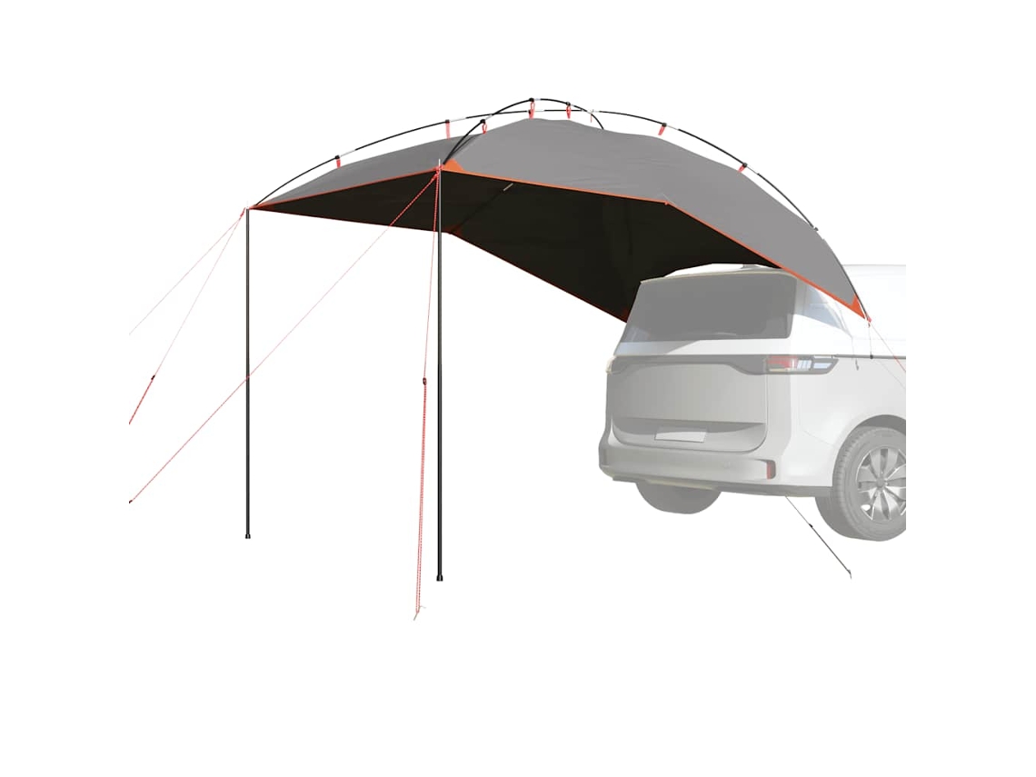 Tienda De Campaña Para Coche Impermeable Gris Y Naranja