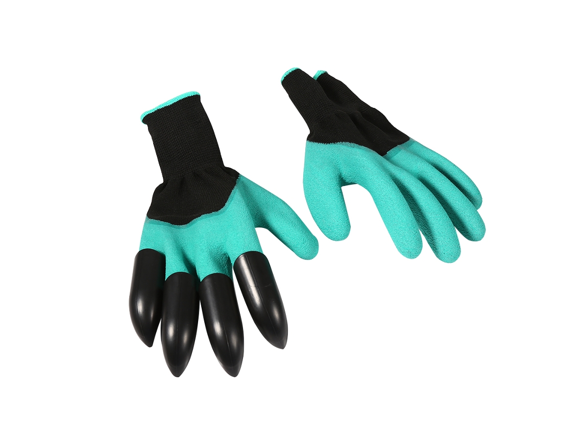 Guantes De Jardinería Unisex Con Garras Para Cavar, Plantar Y Desherbar.