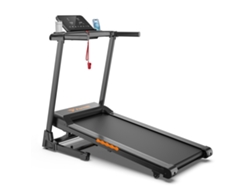Cinta de correr Formill FT61 de 3,0 CV con inclinación de 15°, velocidad máxima de 13,5 km/h, capacidad de carga de 135 kg y pantalla LCD.