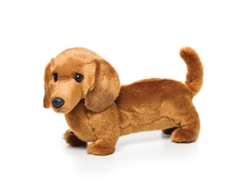 2026-peluche Cachorro Dachshund Adorable Proceso Fino Sin Burras Juguete Suave Regalo Cumpleaños Niños
