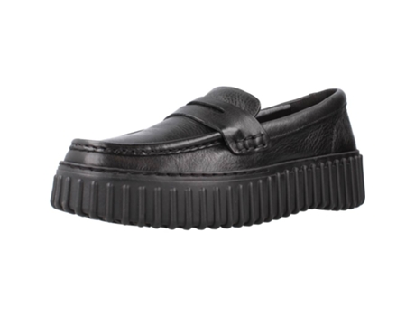 Zapatos de Mujer CLARKS Torhill Penny Piel Negro (40)