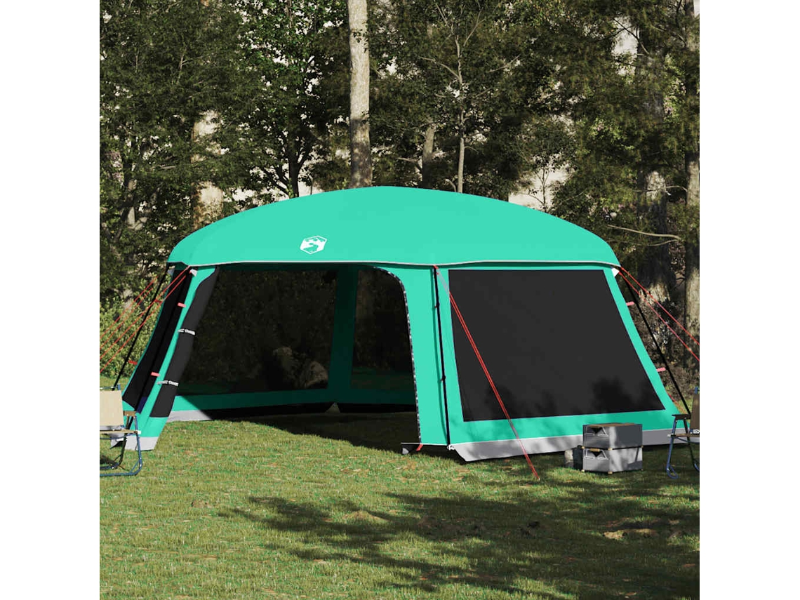Carpa Para Piscina Con Desmontables Y Paredes Azul 670x590 Cm