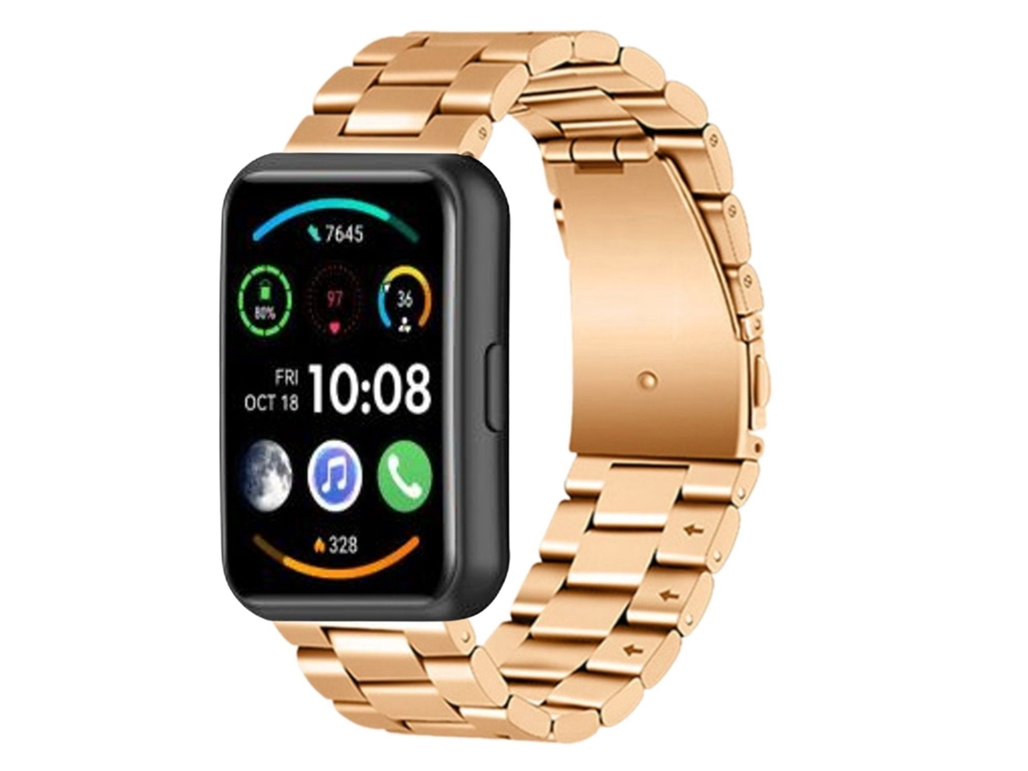 Correa Acero para Huawei Watch Fit 2 Rose Gold