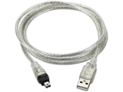 Omni-cable Adaptador Usb Macho A Firewire Ieee 1394 4 Pin Macho Ilink Para Sony Dcr-trv75e Dv 1m