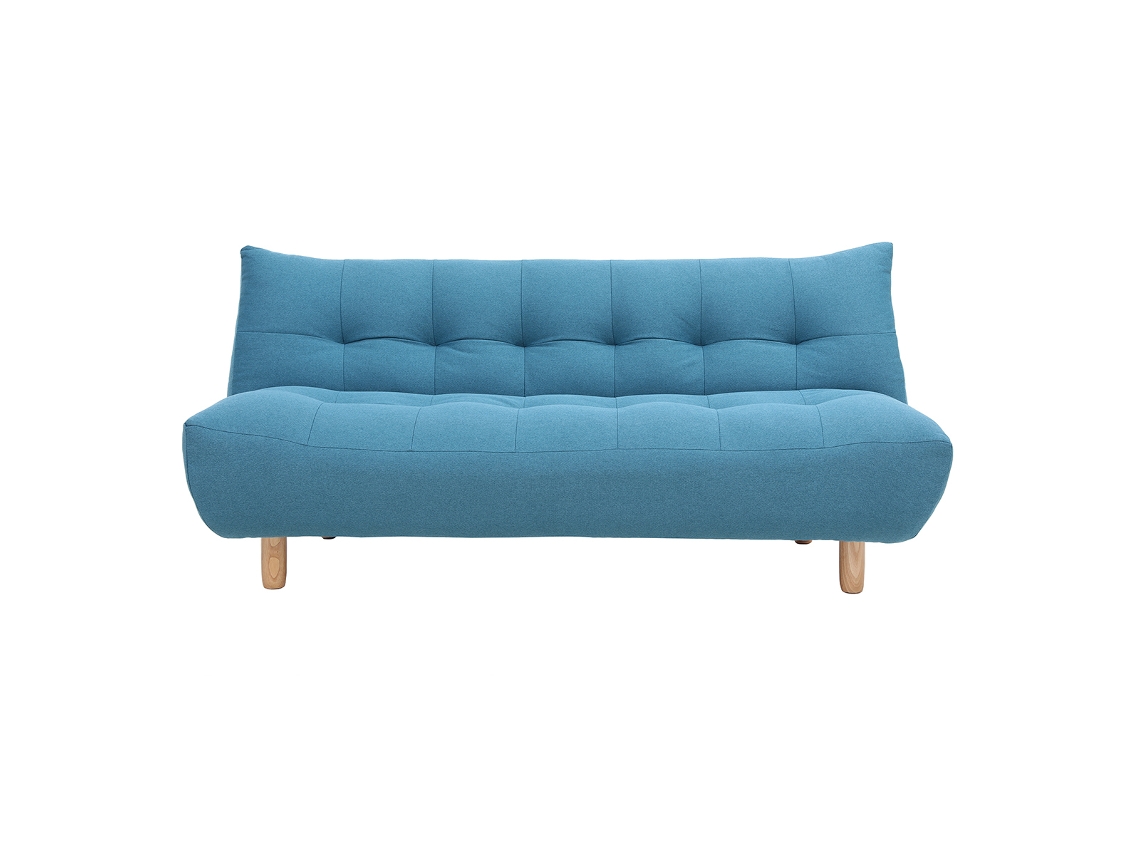 Canapé Convertible Scandinave Bleu Canard Yumi MILIBOO