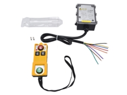 Control Remoto Inalámbrico Industrial Con 2 Botones Para Elevador De Cabrestante Yu-2sac 220v Ip68