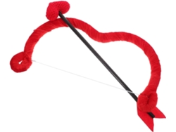 Disfraz de Cupido con arco y flechas: accesorios para fotos de San Valentín.