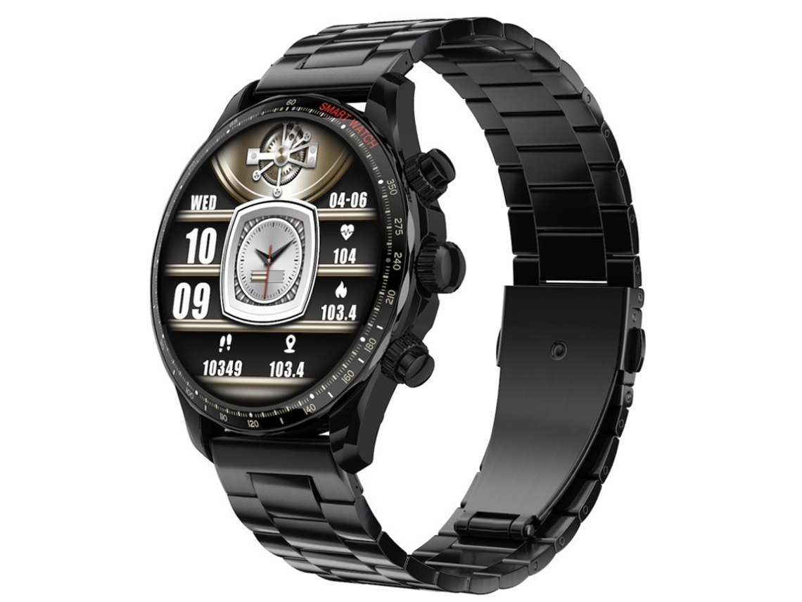 Relojes inteligentes para hombres Reloj deportivo con pantalla Amoled de 1 pulgada Ip68 Rastreador de actividad a prueba de agua Relojes inteligentes Bús YEMAESRE