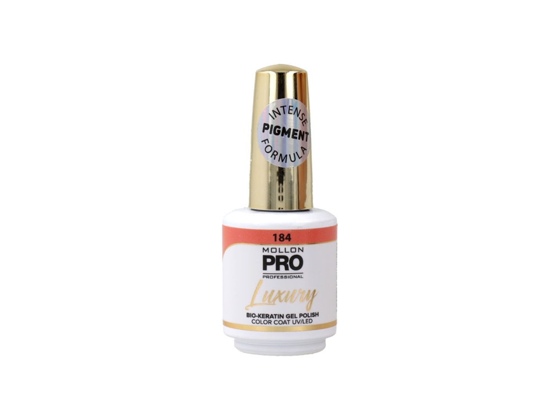 Color de lujo Coat 184 Susurro de Albaricoque 8 ml MOLLON PRO PROFESSIONAL
