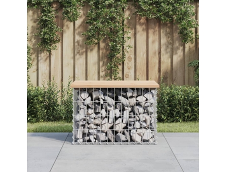 Banco De Jardín VIDAXL Marrón Madera (63x44x42 cm)