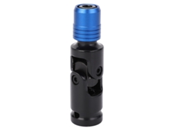 Adaptador De Chave De Impacto Universal Aço Cromo Molibdênio Rotação 360 Graus Conversor 1/2 Para 1/4 Polegada