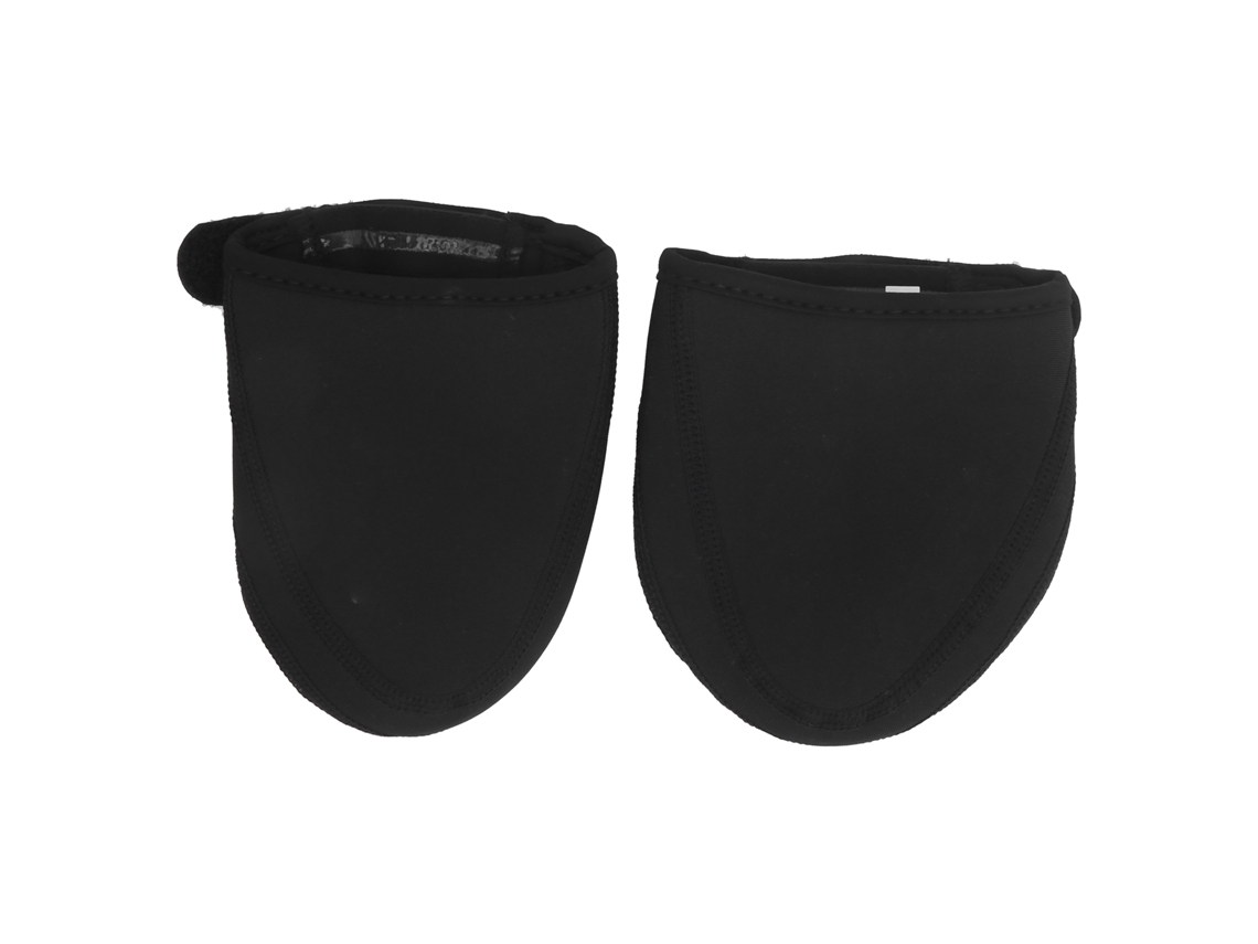 Cubre Zapatos Para Ciclismo Semicubierta Impermeable Antideslizante Resistente Al Viento, Accesorio De Ciclismo Negro (l/xl Para 39-45)
