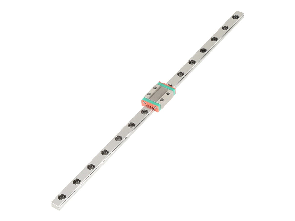 Carril Lineal Deslizante Miniatura De Acero De Alta Precisión De 300 Mm/11,8 Pulgadas