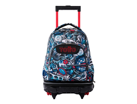 Mochila Escolar Con Ruedas Desmontable Musika Tiza