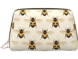 Neceser De Viaje Cuero Organizador Para Mujer Diseño Estampado Vacaciones