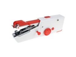 Mini máquina de coser portátil adecuada para costura rápida y bricolaje doméstico para viajes Red Siurn