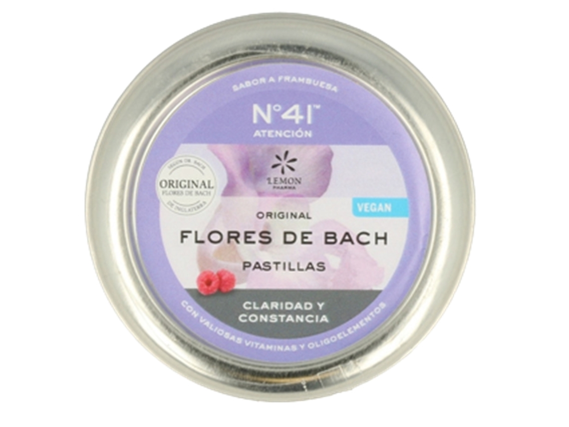 Pastillas Flores de Bach Nº 4 Concentracion Vegan 35 LEMON PHARMA