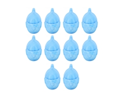 Limpiador de peces, 10 unidades, azul, universal para humidificador, ABS