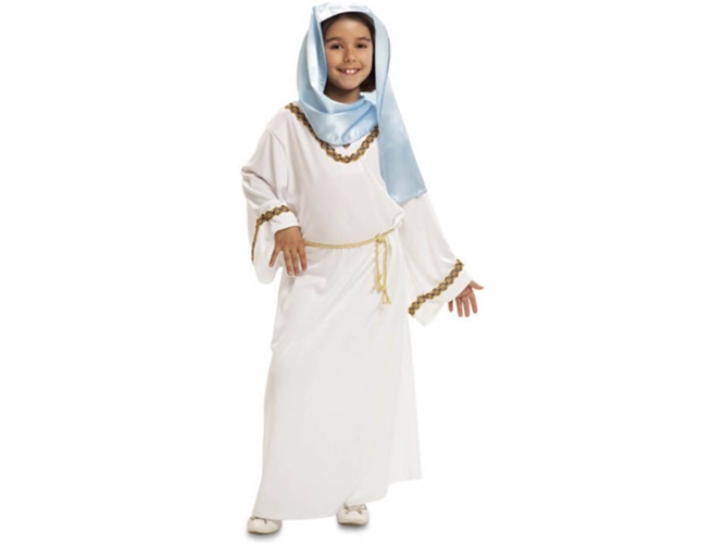 Disfraz de Niña DISFRAZZES Virgen María (Talla: 7 a 9 años)