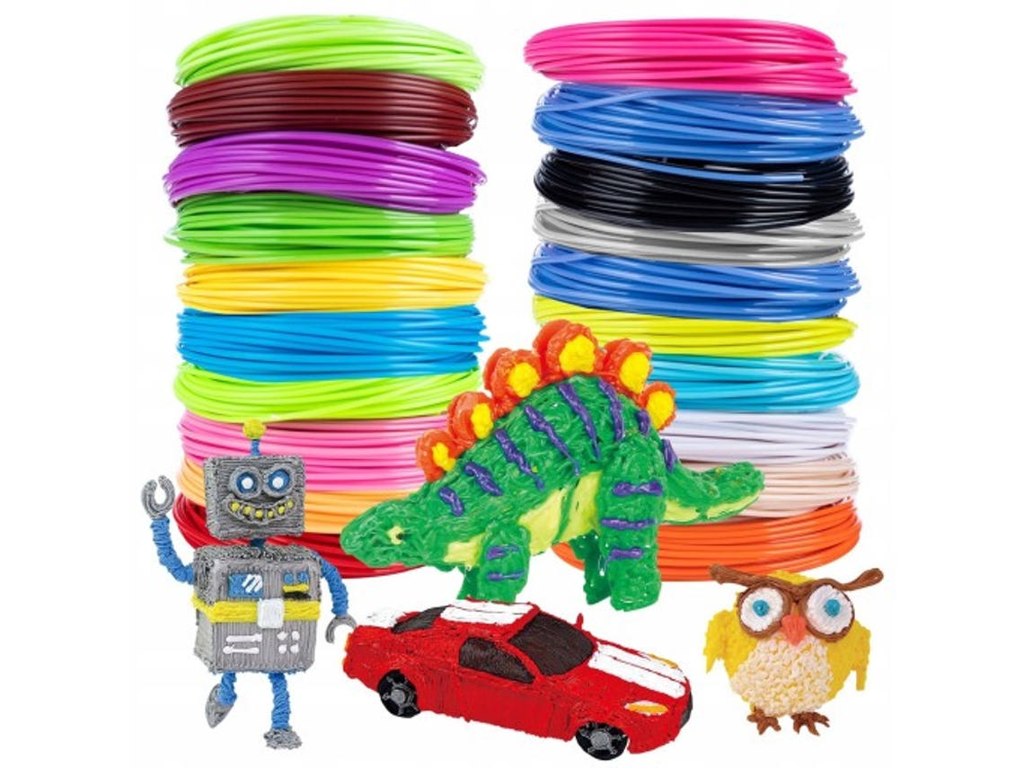 Bolígrafo inteligente 3D SZSMART de Plumas impresas El cable USB de Juguete Interactivo 3M x 12 colores PLA/ABS - Violeta