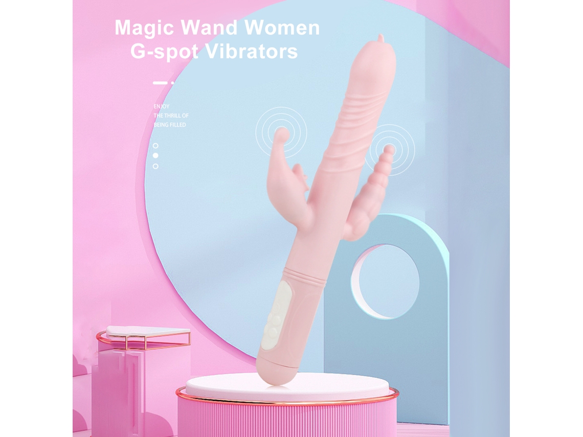 Vibrador Mágico Inalámbrico Control Remoto Carga Usb Para Mujer
