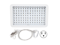 Lámpara LED de cultivo de 112 chips y 1000 W para plantas de interior e hidroponía. Enchufe estadounidense de 85-265 V.