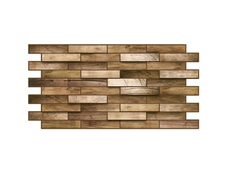Paneles 3D ETERNAL PARQUET Ladrillos de Madera Revestimiento de Pared de Pvc Efecto Realista y Aislante