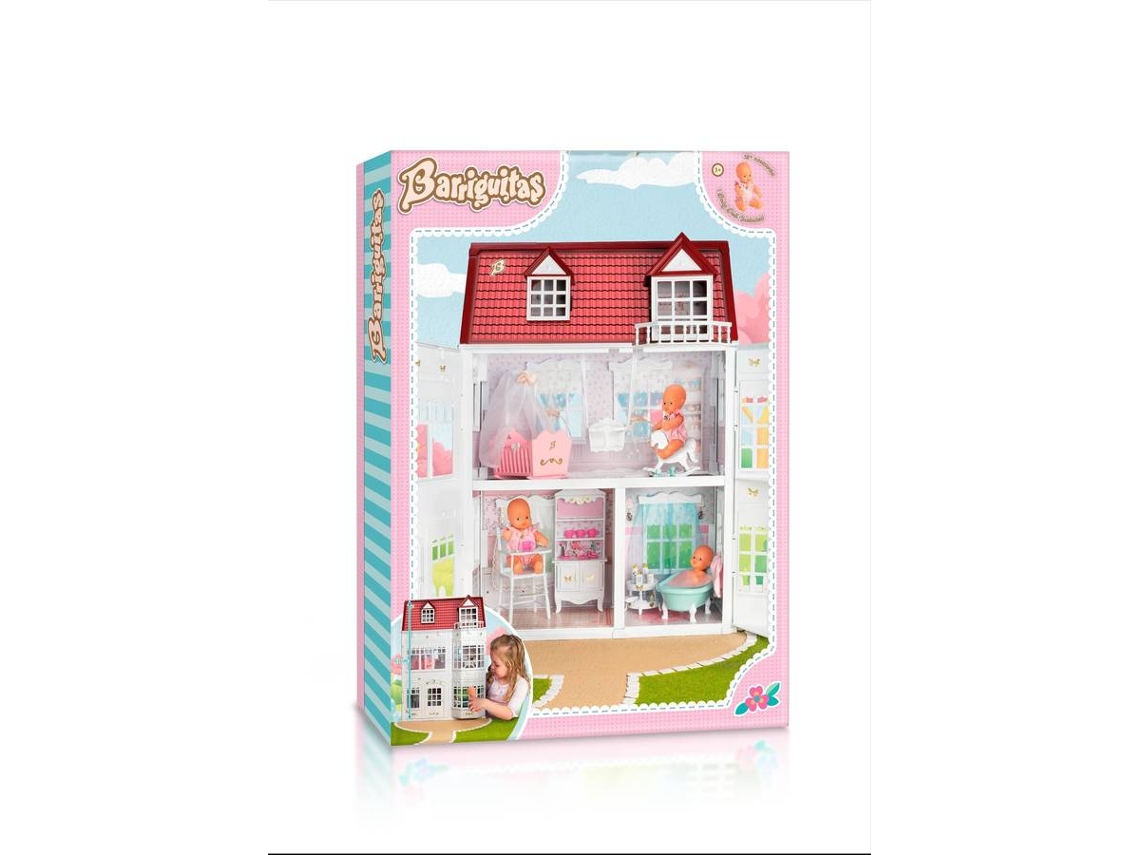 Casa de Munecas BARRIGUITAS Mansion Edad Minima Recomendada 3 anos Worten.es