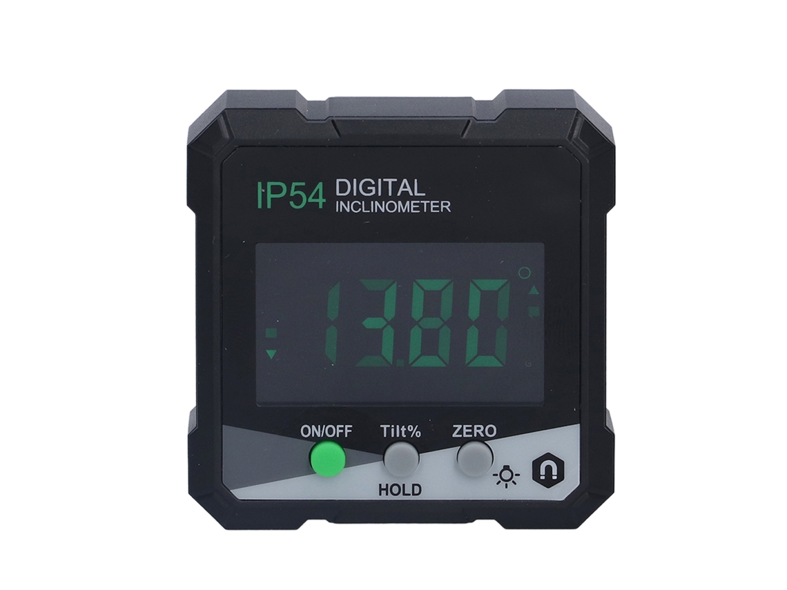 Inclinómetro Digital Protractor Nivel Medidor Ángulo 360° Con Imán Y Pantalla Lcd