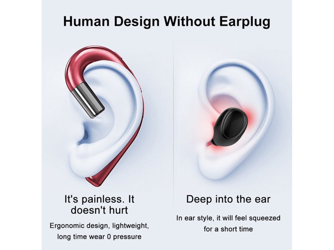 Kit Manos Libres Bluetooth SAMURIIRON Auricular de una oreja con