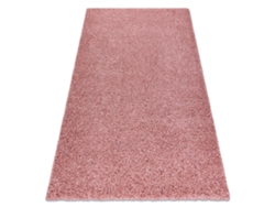 Alfombra Soffi Shaggy 5cm Rosado