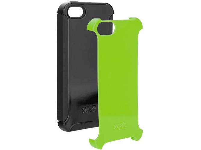 Funda iPhone 5, 5s XQISIT 15573 Negro