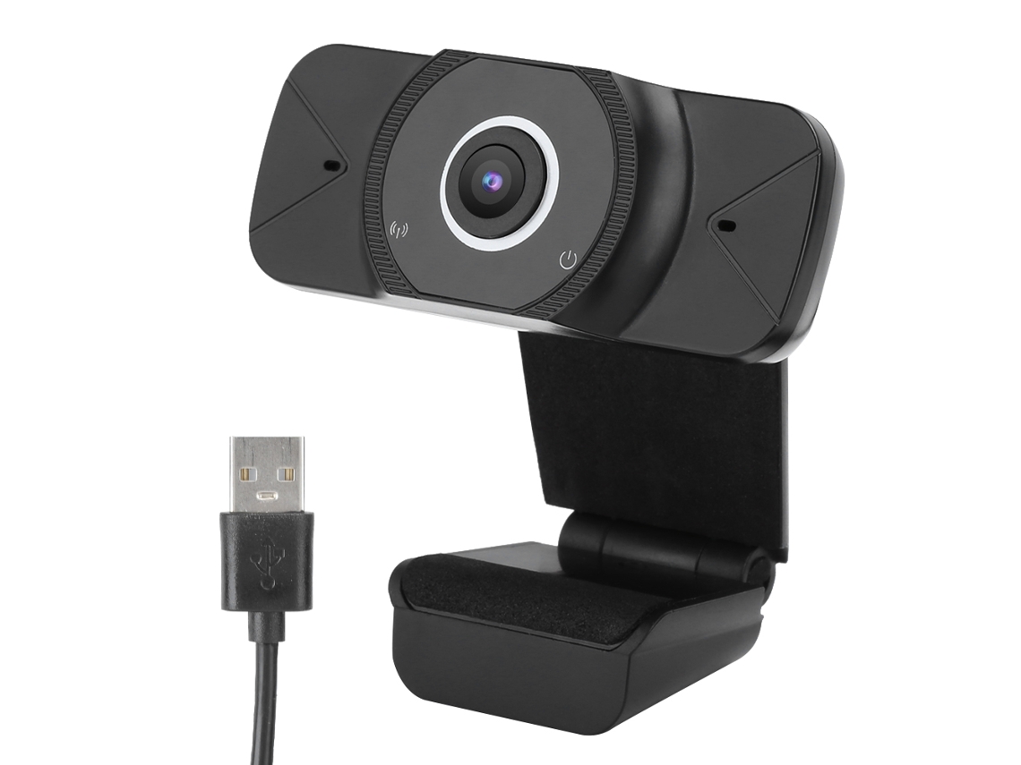 Cámara Web Pc Hd 1080p Usb Sin Controlador Con Micrófono De Webcast