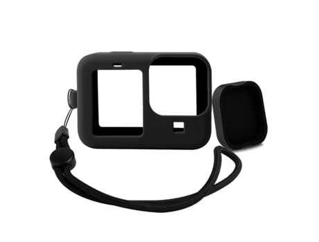 Marco de la caja de la carcasa SLOWMOOSE Con accesorio de cordón (Negro / Para Gopro Hero 9)