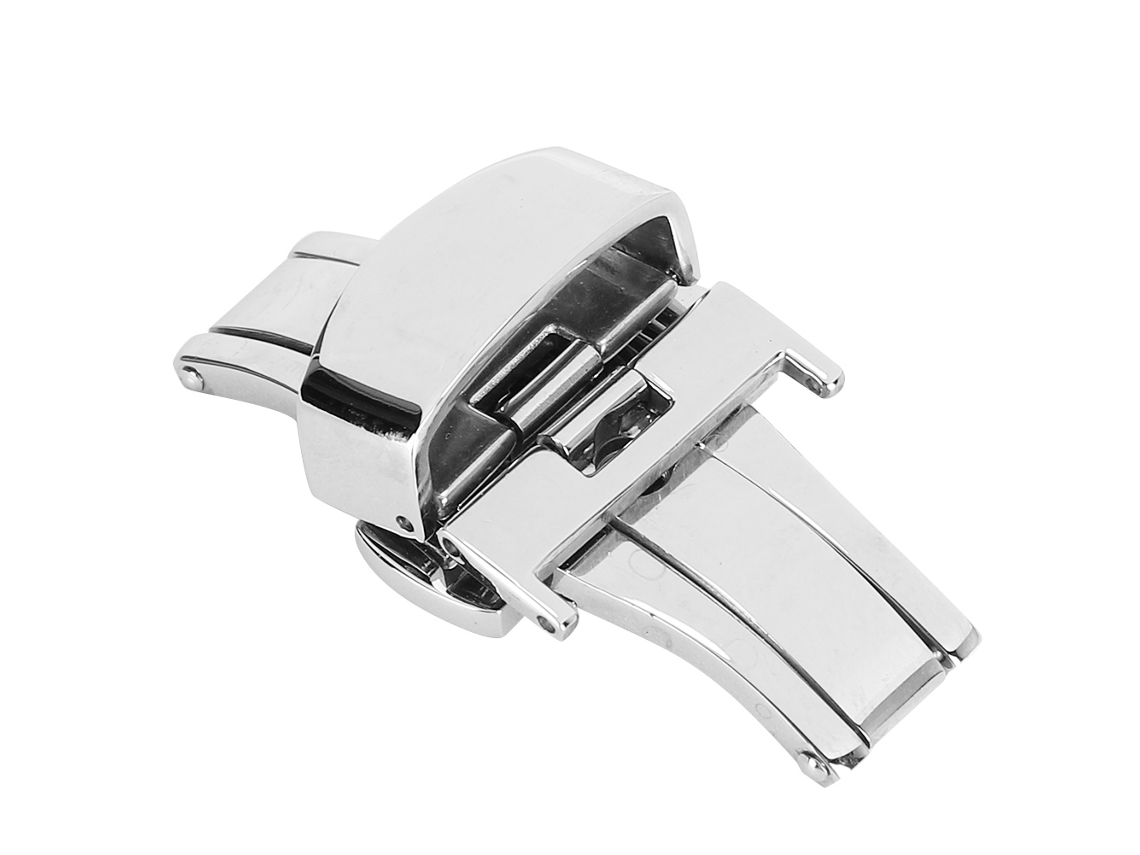 Reloj Unisex Informal De Cuarzo Con Correa De Piel Sintética Naranja Y Cierre De Acero Inoxidable.