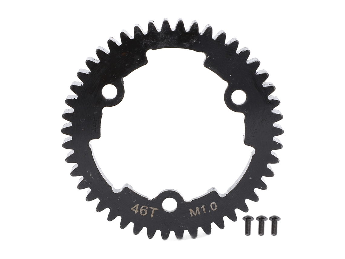 Engranaje Principal Recto De 46 Dientes, Acero Al Carbono, Alto Nivel De Ruido, Bajo Peso, Ligero Para Xrt New Maxx Xo-1 Erevo 2.0-1