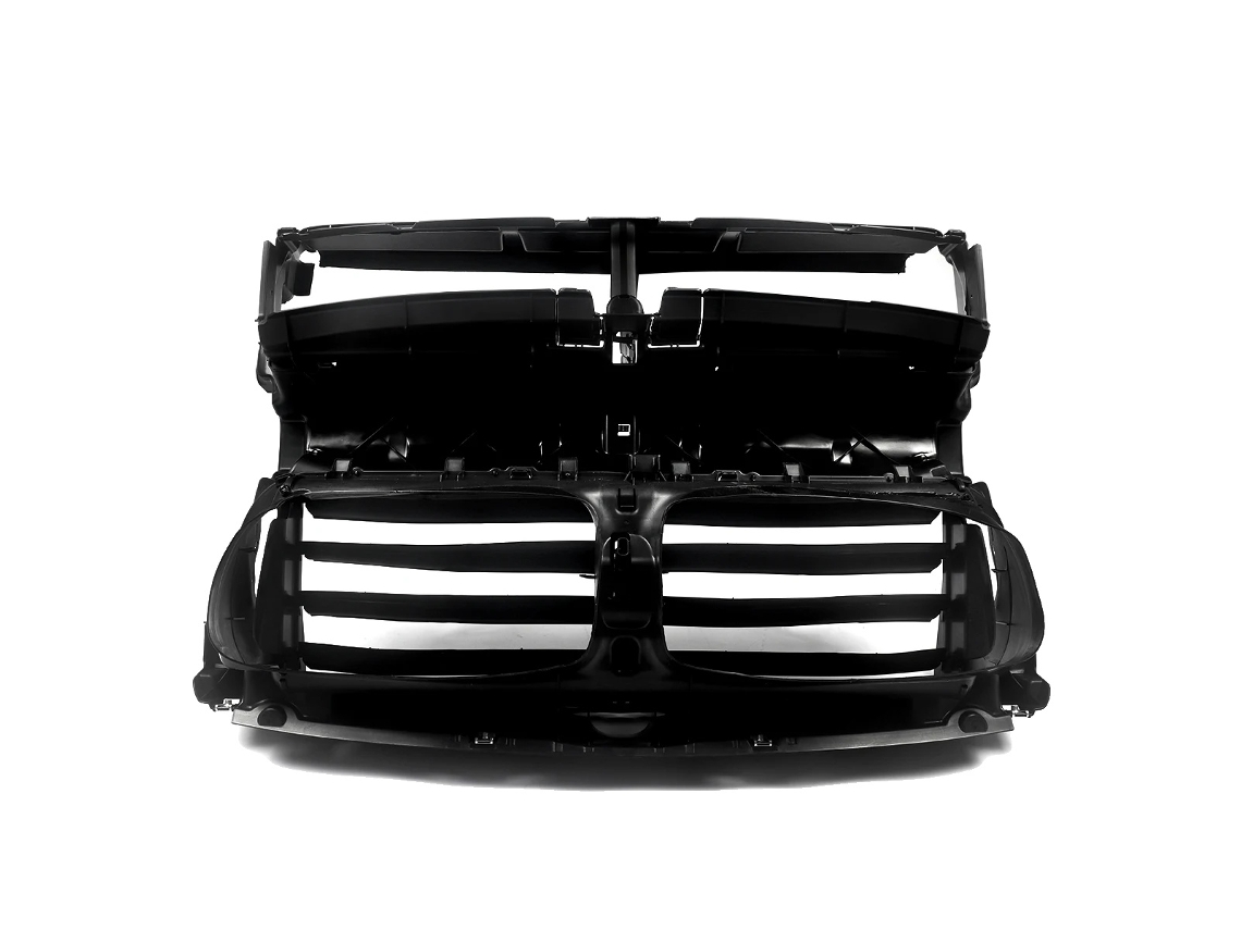 Obturador de aire para BMW Serie 5, motor integrado, instalación previa al rediseño, como se muestra en el fabricante original.