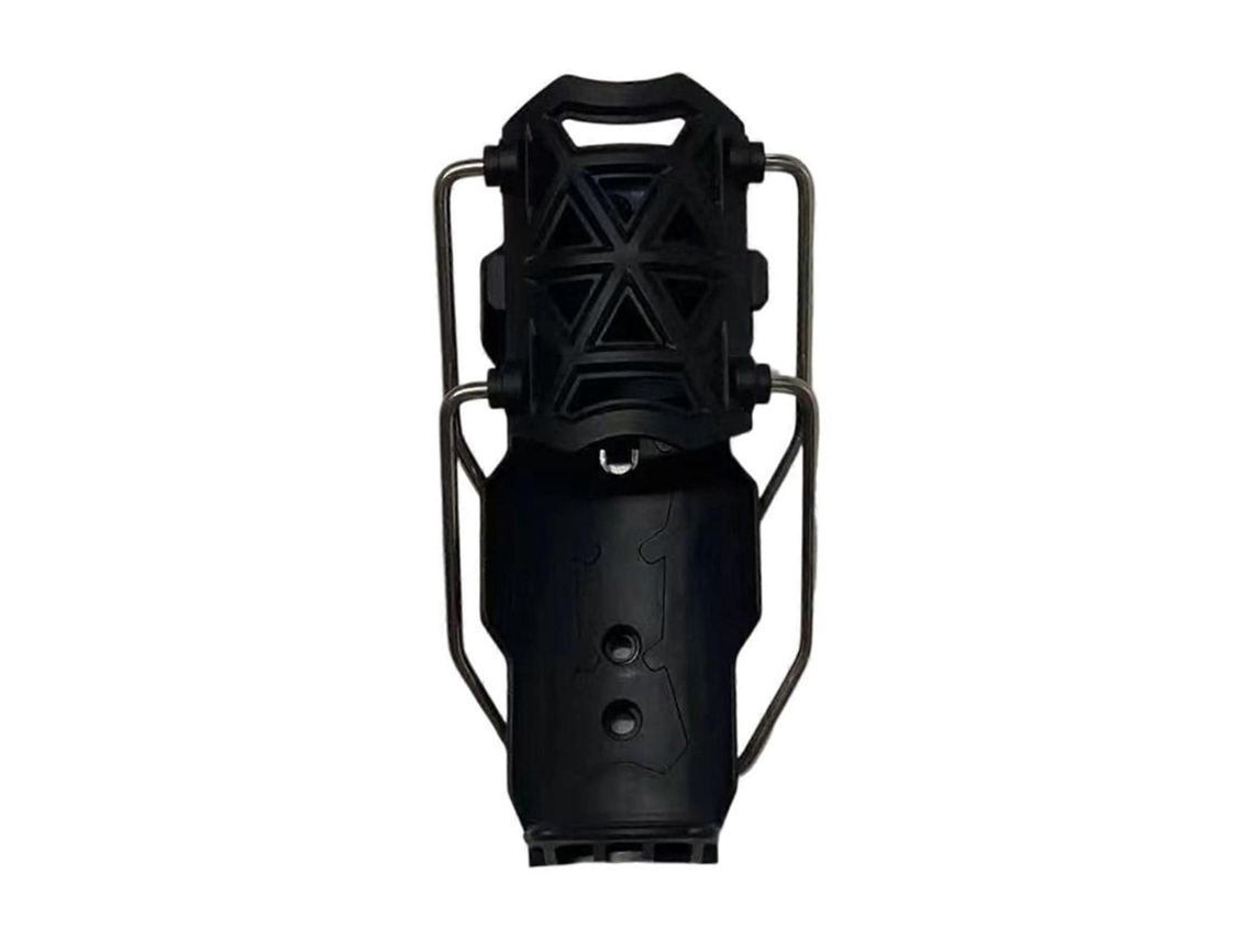 Suporte De Copo Adaptável Com Fixação Por Abraçadeira Em Nylon Preto Para Motocicletas, Scooters E Veículos Elétricos – Compatível Com Garrafas D