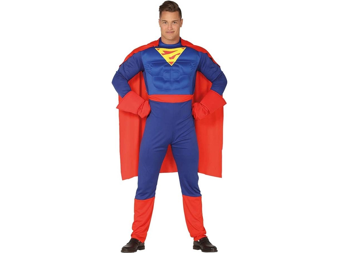Disfraz de Hombre DISFRAZZES Superhéroe Azul (Talla: L)