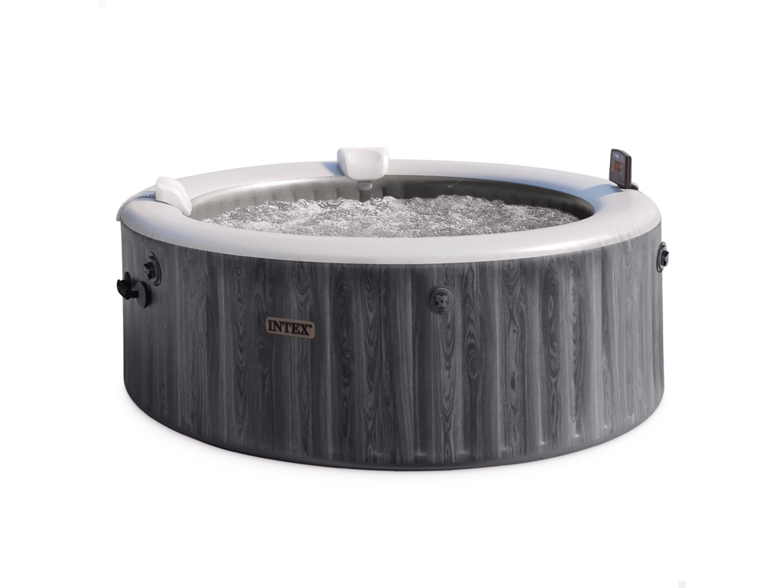 Spa Hinchable Intex Bubble Massage Greywood Deluxe 6 Personas D216x71 Cm