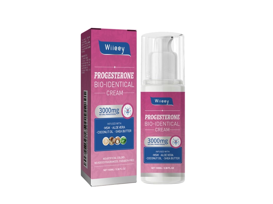 Crema de progesterona para la menopausia