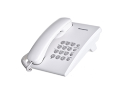 Teléfono IP PANASONIC KX-TS500PDW (Negro)