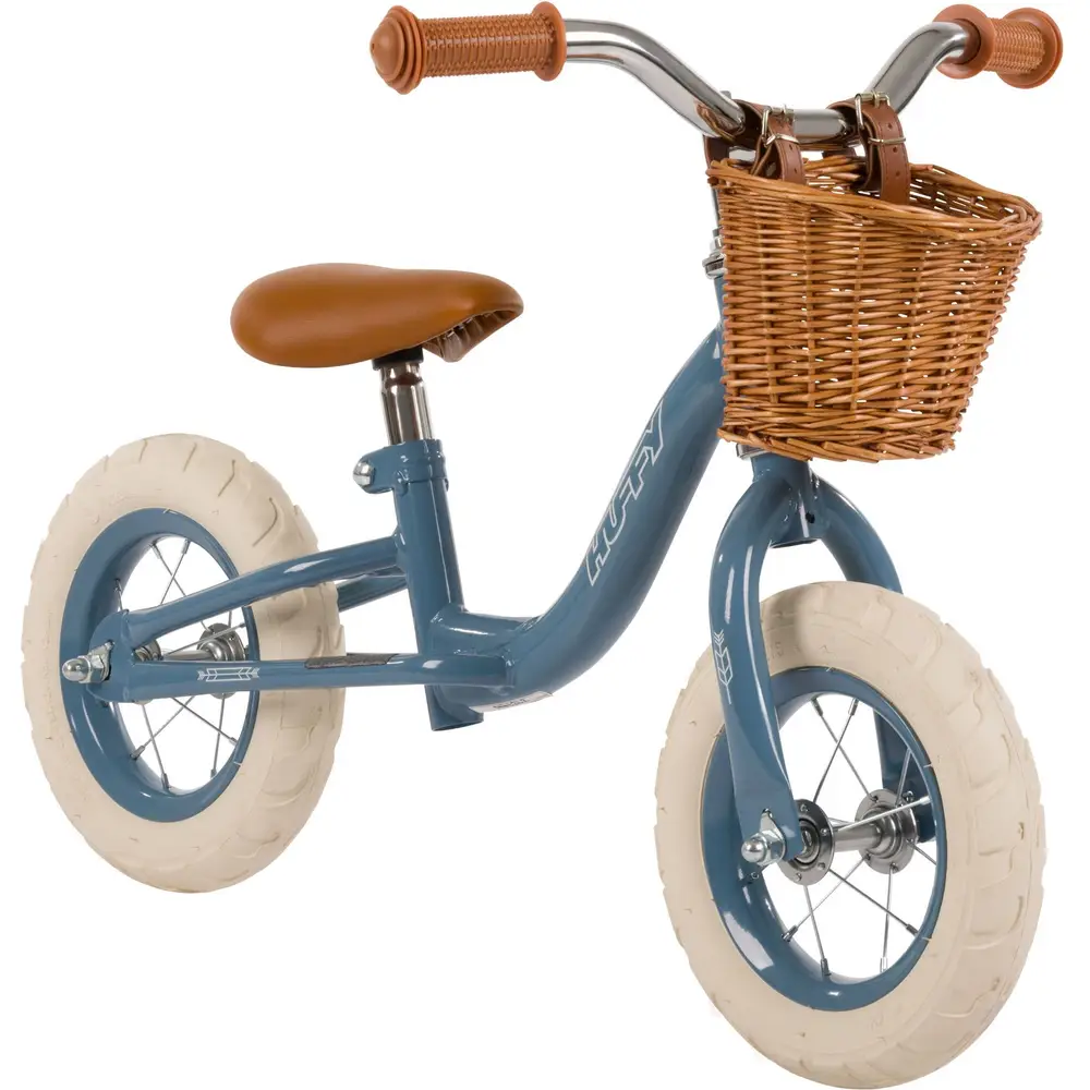 Bicicleta de Equilibrio Vintage 10" - Azul Brillante