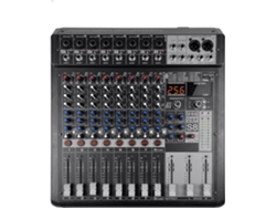 Controlador De Mesa De Mezclas De Audio Para Dj De 8 Canales Con Efecto De Reverberación, 256 Dsp, Usb Y Bluetooth 5.0 Para Actuaciones En Directo.